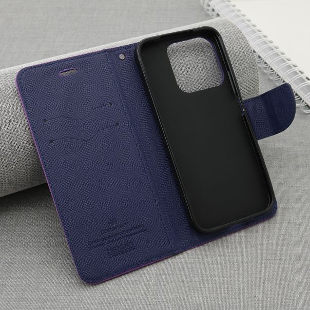 Maska BI FOLD MERCURY za Honor X8c, ljubičasta - F119446