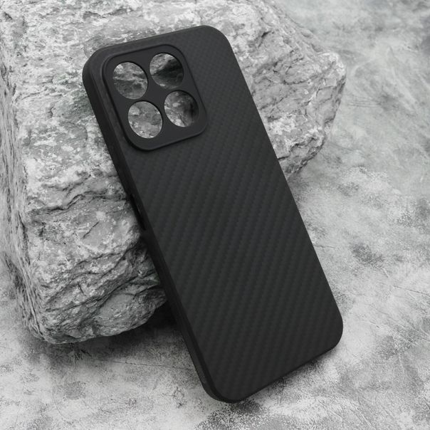 Maska silikon CARBON LIGHT za Honor X8c, crna - F119500