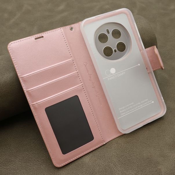 Maska BI FOLD HANMAN II za Honor Magic 7 Pro, svetlo roza - F119556