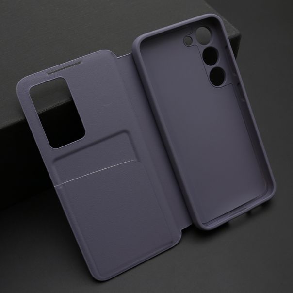 Maska BI FOLD Smart Window za Samsung S911B Galaxy S23 5G, ljubičasta - F119592