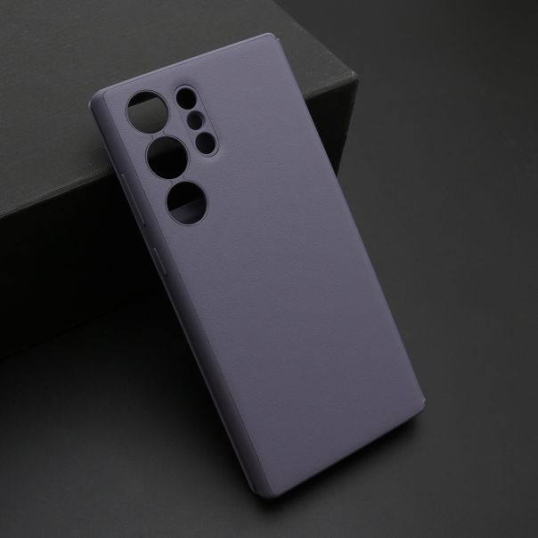 Maska za Samsung Galaxy S23 Ultra 5G ljubičasta BI FOLD Smart Window - EP2904673