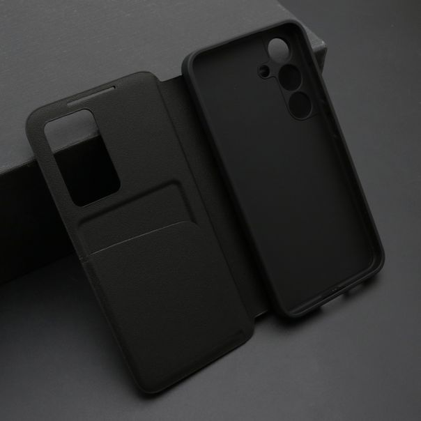 Maska BI FOLD Smart Window za Samsung S921B Galaxy S24 5G, crna - F119598