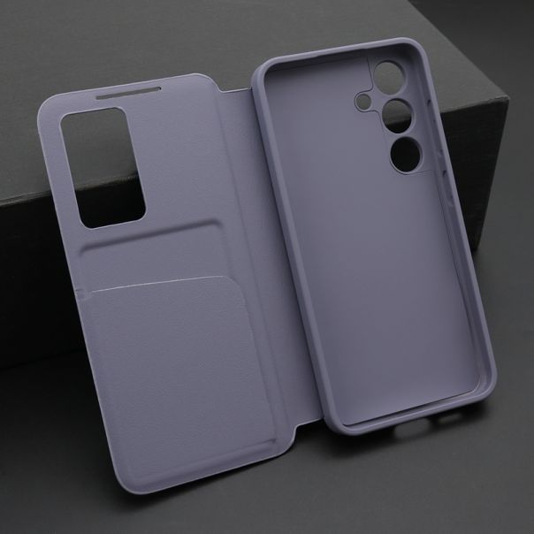 Maska BI FOLD Smart Window za Samsung S921B Galaxy S24 5G, ljubičasta - F119600