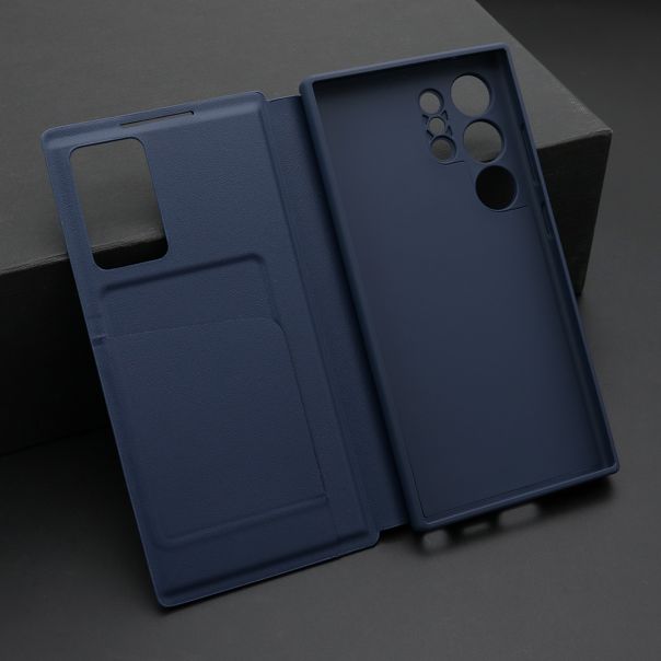 Maska za Samsung Galaxy S24 Ultra 5G BI FOLD Smart Window plava - EP2906990