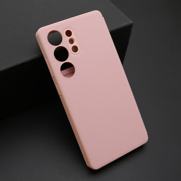Maska za Samsung Galaxy S25 Ultra 5G BI FOLD Smart Window roze - EP2919330
