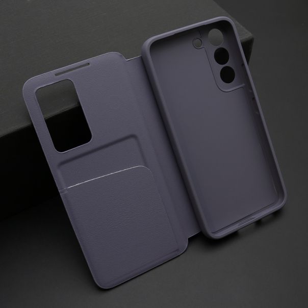 Maska BI FOLD Smart Window za Samsung S901B Galaxy S22 5G, ljubičasta - F119616