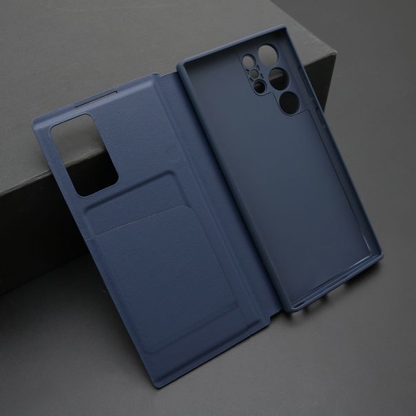 Maska BI FOLD Smart Window za Samsung S908B Galaxy S22 Ultra 5G, plava - F119619