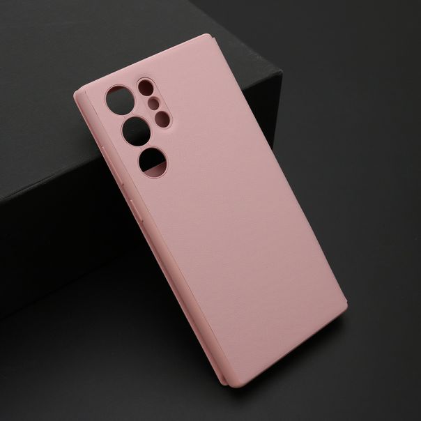 Maska BI FOLD Smart Window za Samsung S908B Galaxy S22 Ultra 5G, roza - F119621