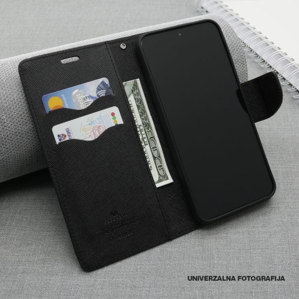 Maska BI FOLD MERCURY za Xiaomi Redmi Note 14 4G, crna - F119668