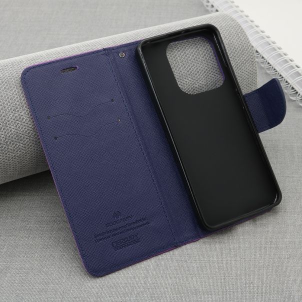 Maska BI FOLD MERCURY za Xiaomi Redmi Note 14 4G, ljubičasta - F119669