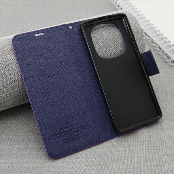Maska BI FOLD MERCURY za Xiaomi Redmi Note 14 Pro 4G, ljubičasta - F119672