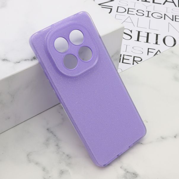 Maska GLOW SHINING za Xiaomi Redmi Note 14 Pro 4G, ljubičasta - F119706