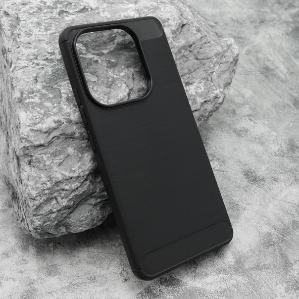 Maska silikon BRUSHED za Xiaomi Redmi Note 14 4G, crna - F119710