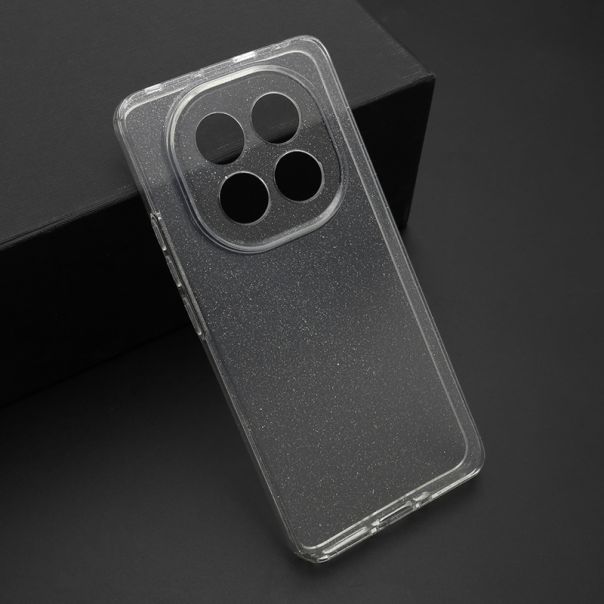 Maska SPARKLING za Xiaomi Redmi Note 14 Pro 4G, providna - F119725