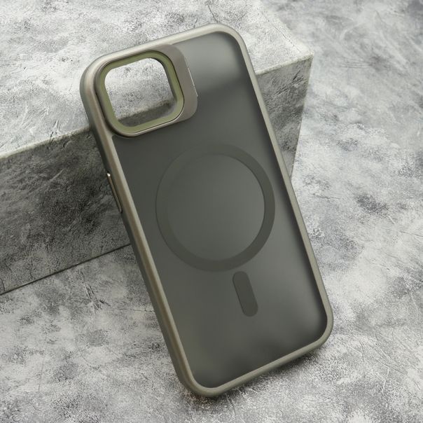 Maska DARK DROP MagSafe za iPhone 16E, siva - F119920