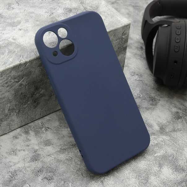 Maska VELVET TOUCH za iPhone 13, tamno plava - F120061