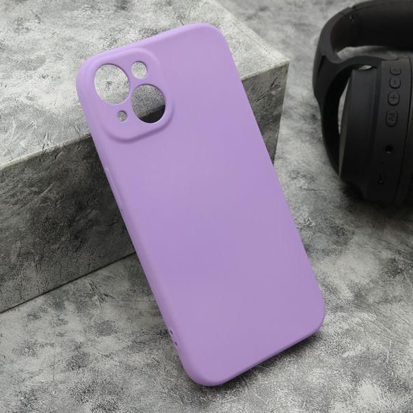 Maska VELVET TOUCH za iPhone 14, ljubičasta - F120064