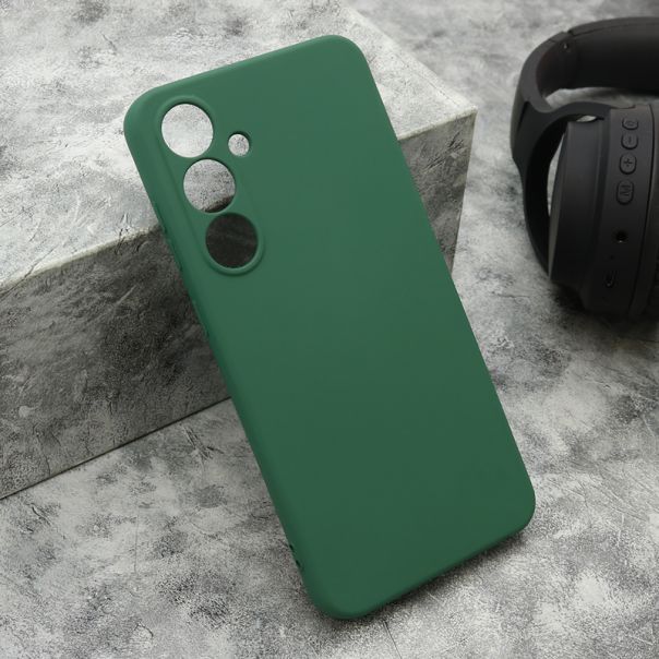 Maska VELVET TOUCH za Samsung S721B Galaxy S24 FE 5G, tamno zelena - F120107