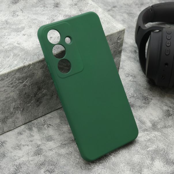 Maska VELVET TOUCH za Samsung S931B Galaxy S25 5G, tamno zelena - F120125