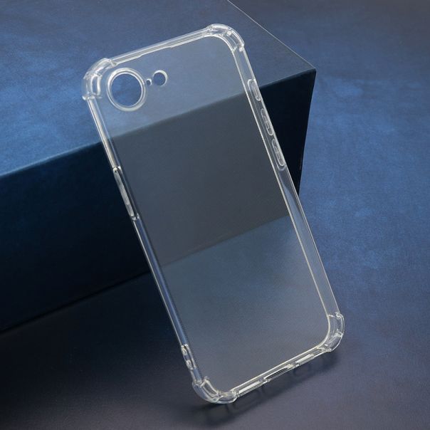 Maska silikon CRASHPROOF za iPhone 16E, providna - F120273