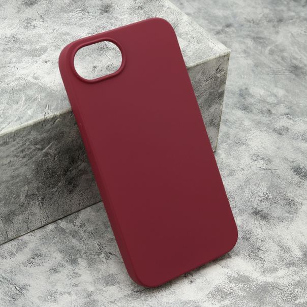 Maska GENTLE COLOR za iPhone 16E, bordo - F120293