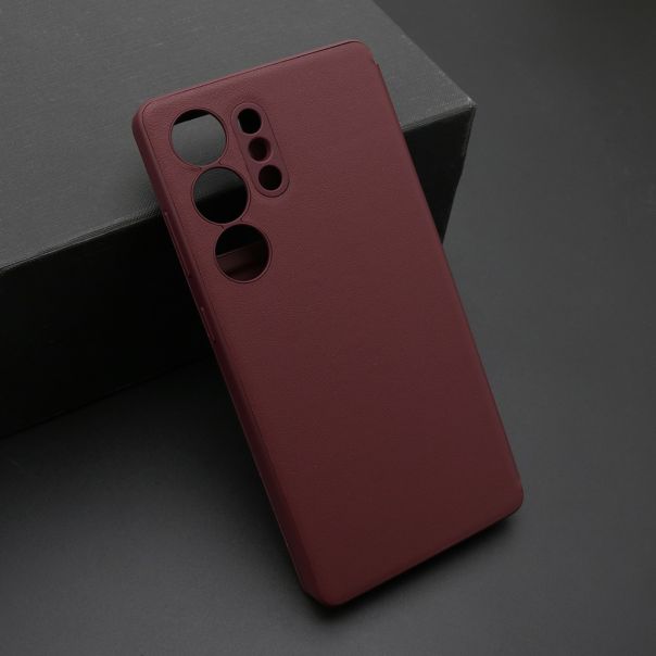 Maska BI FOLD Smart Window za Samsung S938B Galaxy S25 Ultra 5G, bordo - F120305