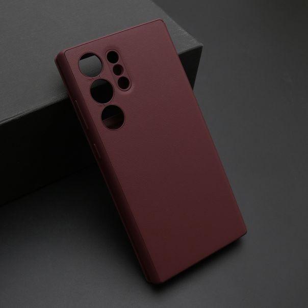 Maska BI FOLD Smart Window za Samsung S928B Galaxy S24 Ultra 5G, bordo - F120366