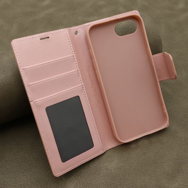 Maska BI FOLD HANMAN II za iPhone 16e, svetlo roza - F120375
