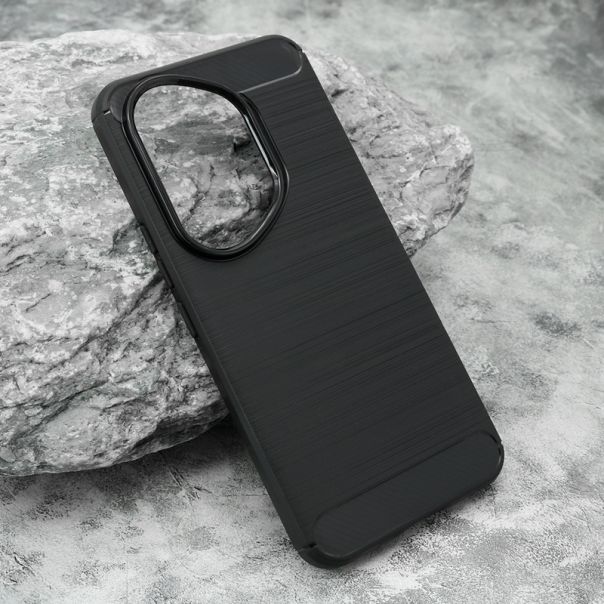Maska silikon BRUSHED za Honor 400 Pro, crna - F120545