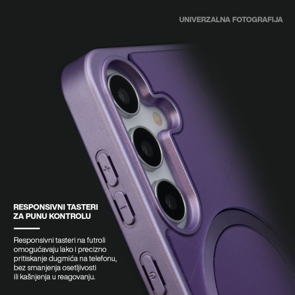 Maska ZEN SHIELD MagSafe za Samsung A256B Galaxy A25 5G, zelena - F120638