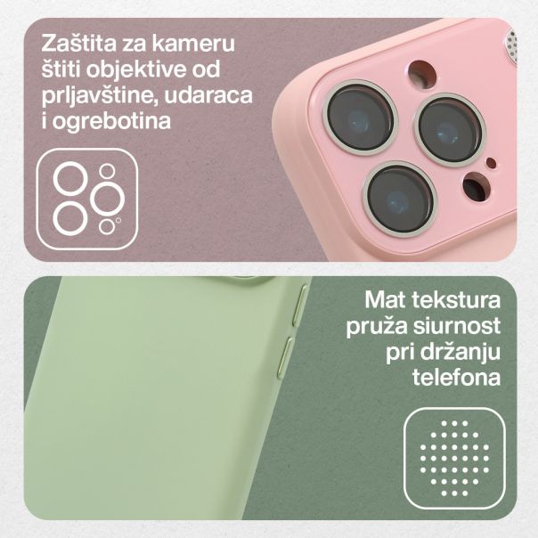 Maska PASTEL DREAMS za iPhone 16 Pro Max, roza - F121141