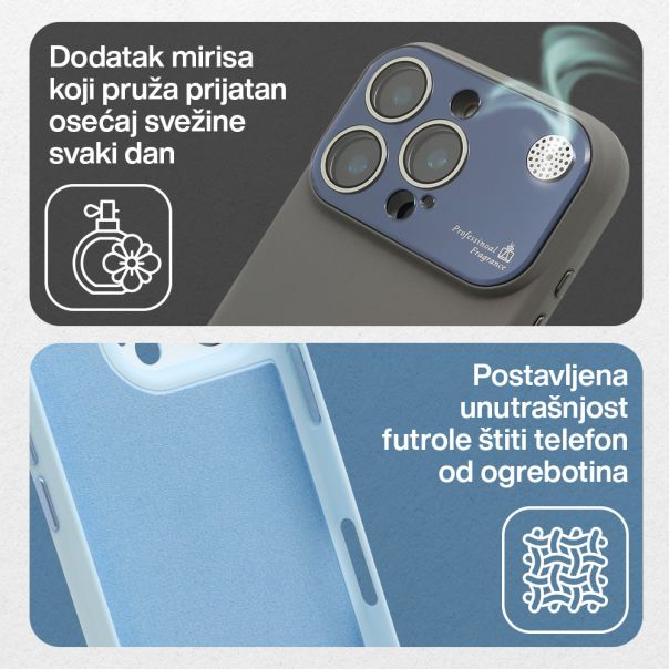 Maska PASTEL DREAMS za iPhone 14, plava - F121153