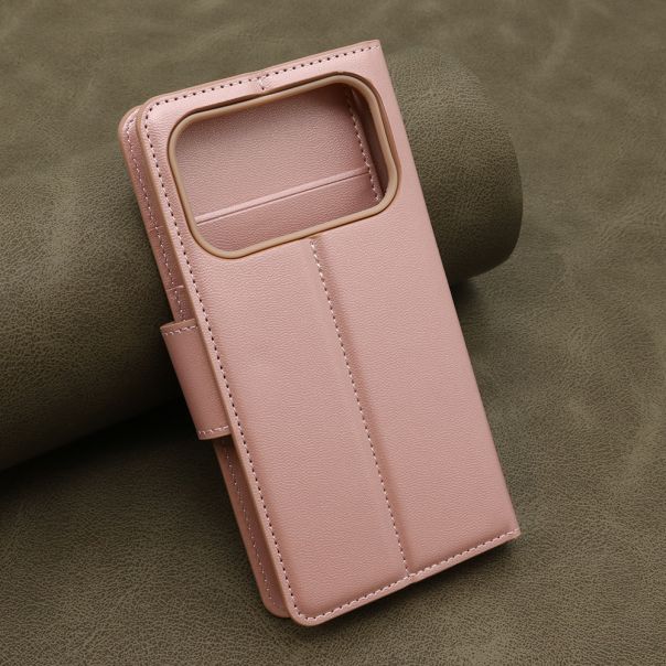 Maska BI FOLD HANMAN II za iPhone 17 Pro, svetlo roza - F121246