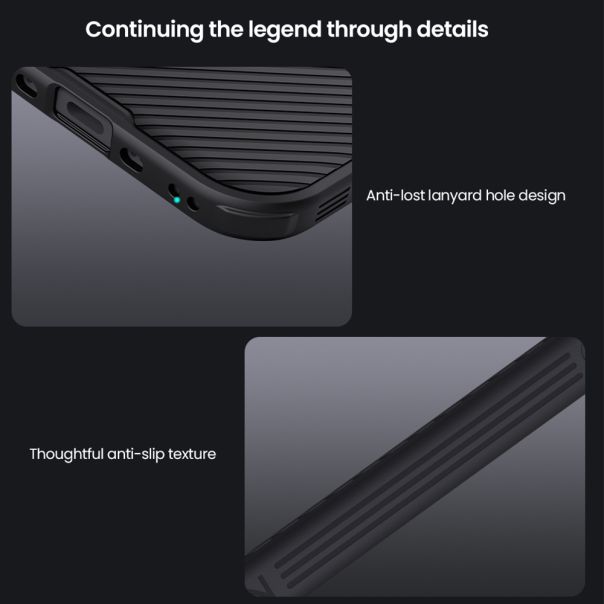 NILLKIN Maska Cam Shield Pro Magnetic za iPhone 17 AIR, crna - F121364