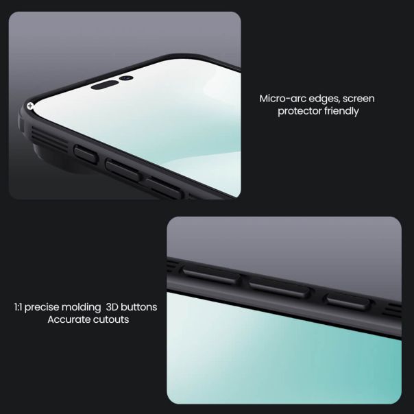 Maska za iPhone AIR (66) Nillkin Cam Shield Pro crna - EP2912629