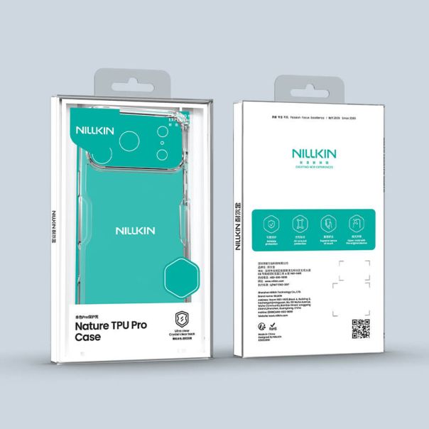 Futrola NILLKIN Nature Pro za iPhone 17 Pro, bela - F121378