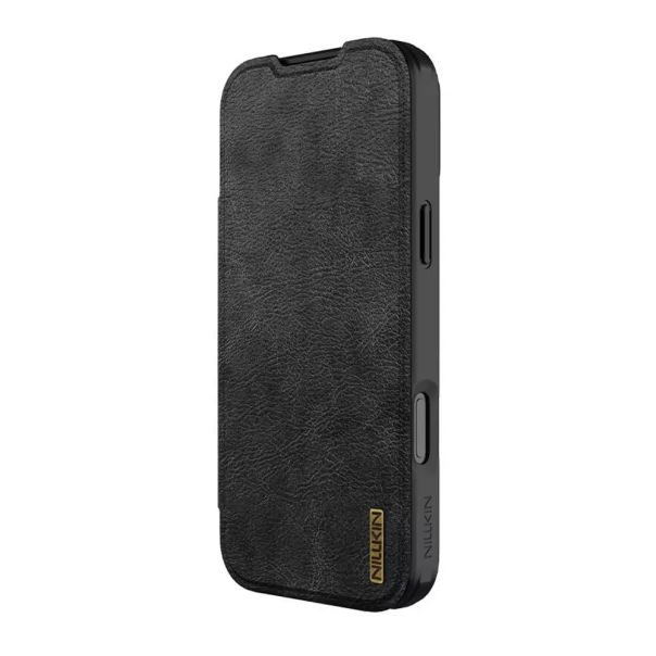 Futrola NILLKIN QIN Pro za iPhone 17 Pro Max, crna - F121383