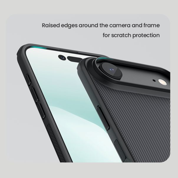 NILLKIN Maska Super Frost PRO MAGNETIC za iPhone 17 AIR, crna - F121388