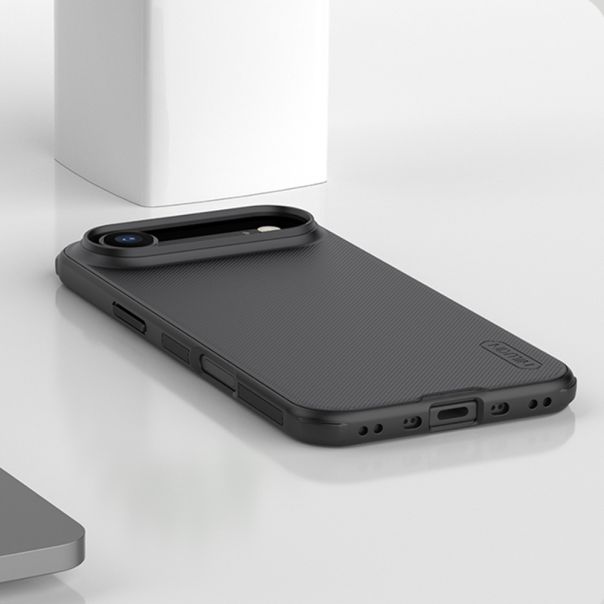 NILLKIN Maska Super Frost PRO MAGNETIC za iPhone 17 AIR, crna - F121388