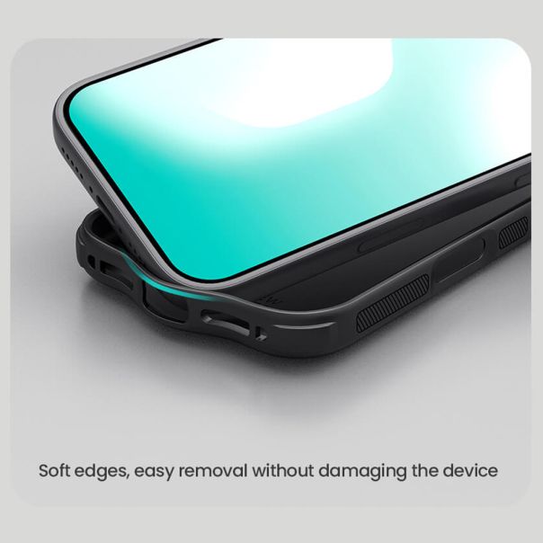 Maska za iPhone 17 Pro (63) NILLKIN Super Frost PRO MAGNETIC crna - EP2899779