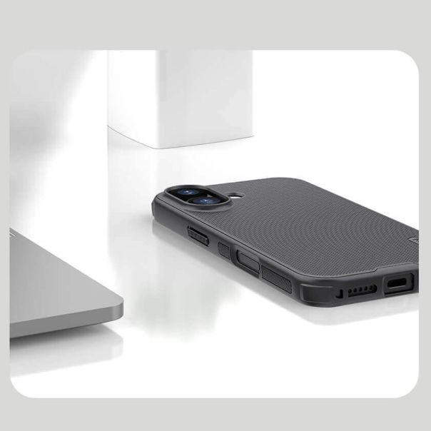 NILLKIN Maska Super Frost PRO za iPhone 17, crna - F121398