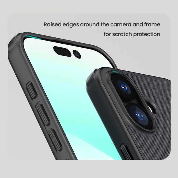 NILLKIN Maska Super Frost PRO za iPhone 17, plava - F121399