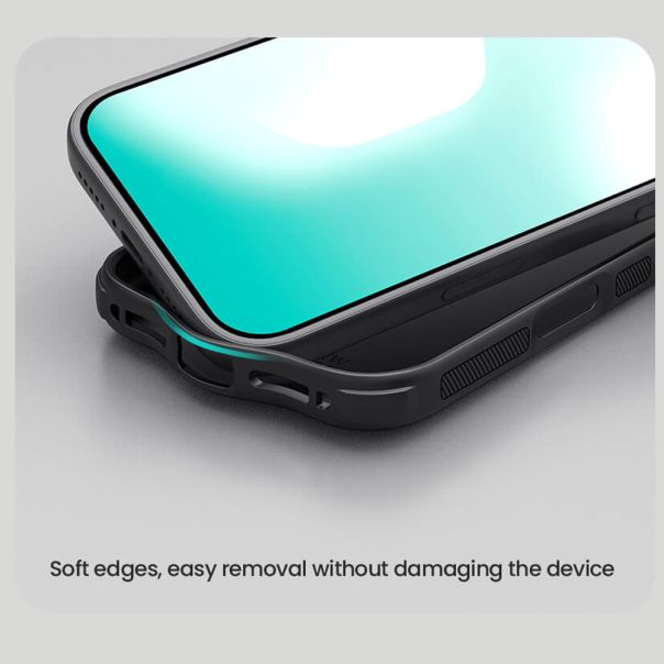 NILLKIN Maska Super Frost PRO za iPhone 17 Pro Max, crna - F121401