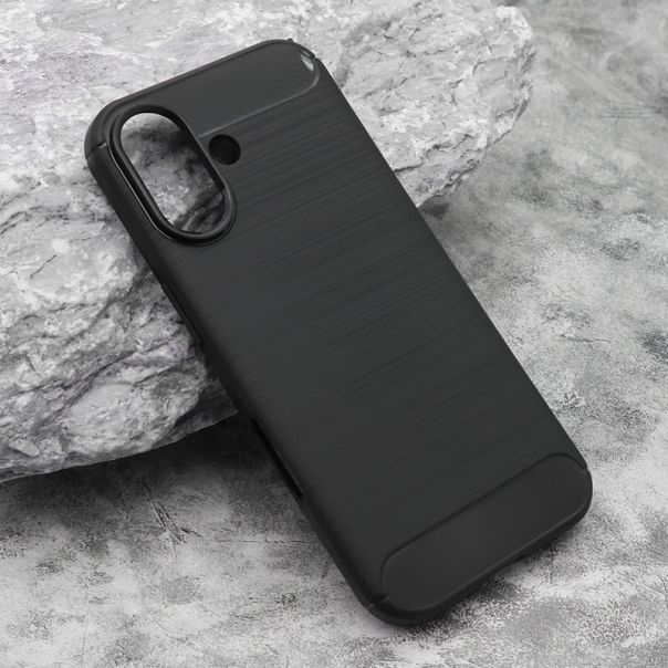 Futrola silikon BRUSHED za iPhone 17, crna - F121413