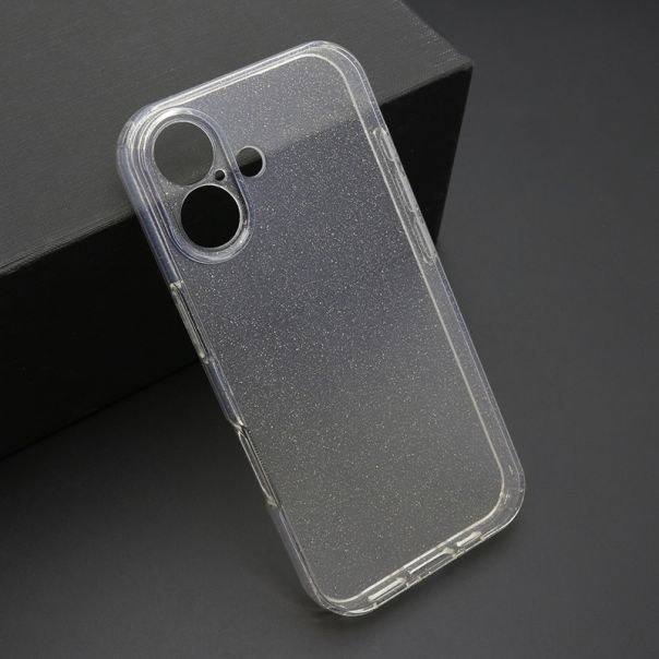 Futrola SPARKLING za iPhone 17, providna - F121471