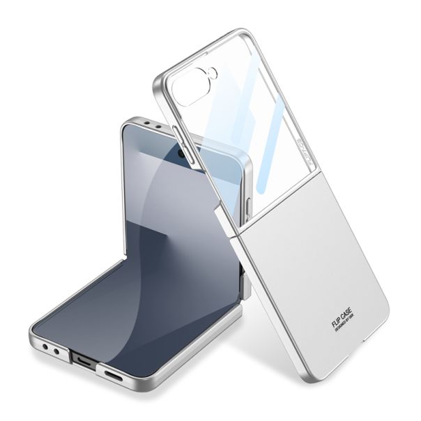 Maska SMOOTH II za Samsung F751B Galaxy Z Flip 7 5G, srebrna (GKK case) - F121510