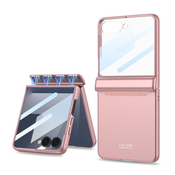 Maska SMOOTH LINE za Samsung F751B Galaxy Z Flip 7 5G, roza (GKK case) - F121518