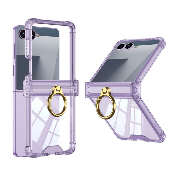 Futrola RING LINES za Samsung F751B Galaxy Z Flip 7 5G, ljubičasta - F121529