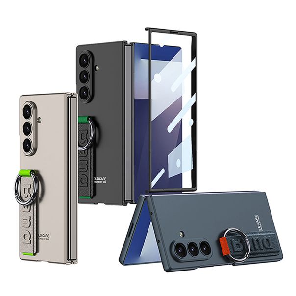 Maska za Samsung Galaxy Z Fold 7 5G STRAP CASE karbon (GKK case) - EP2918154