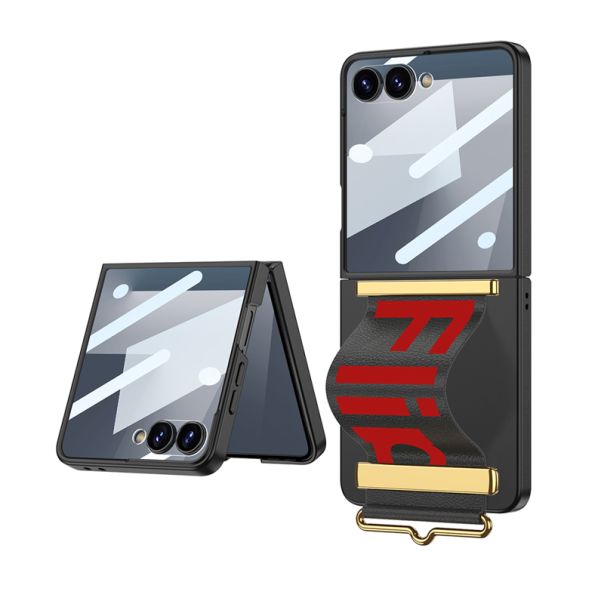 Maska STRAP CASE za Samsung F751B Galaxy Z Flip 7 5G, crna (GKK case) - F121549